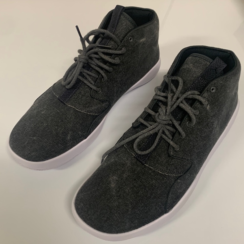 Men’s Size 12.5 Jordan Eclipse Chukka - Brand New With Box - Anthracite/Black/Wh